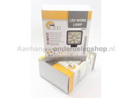 Werklamp vierkant 9 xLED L0077 12-24V