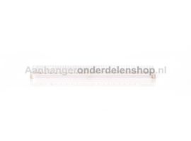 Reflector Wit 90x40 mm  plak / schroef