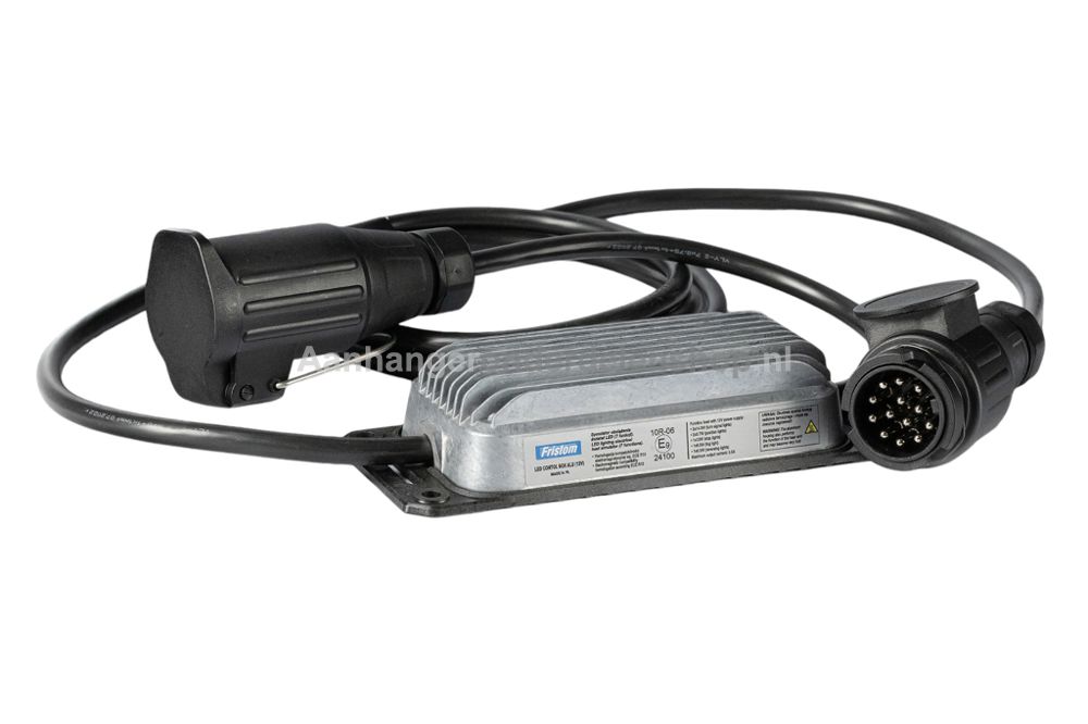 Fristom | R65 LED zwaailamp, double flash, DIN-opsteek, 12/24V